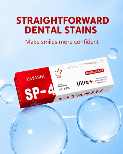Sp-4 probiotic whitening toothpaste, Teeth Whitener Toothpaste, Natural Tooth Whitener
