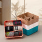 6-Compartment Wardrobe Organizer pack of 4