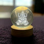 3D  Engraved Lord Ganesha Decorative Night Light – Spiritual Gift for Home, Mandir, Diwali